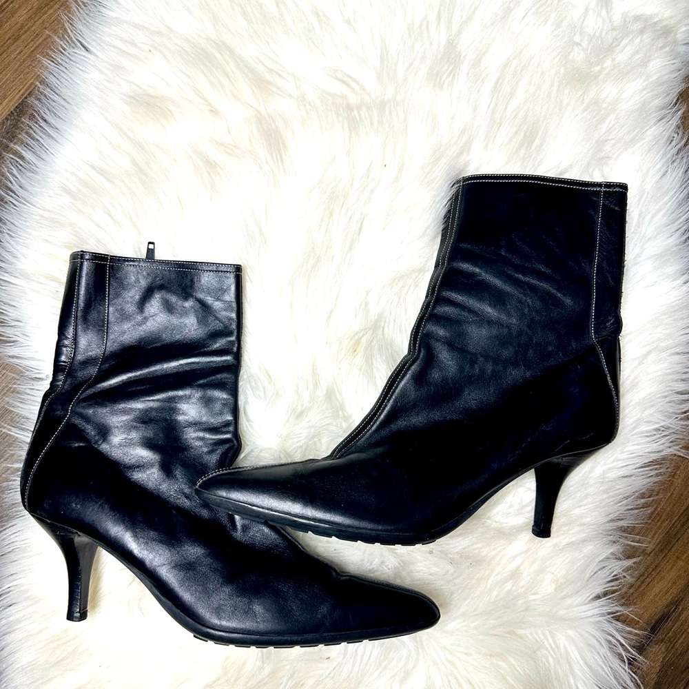 COACH ankle booties. Size 10. Great condition.